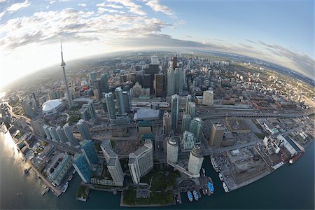 Skyline, Toronto, Ontario, Kanada Stockbilder - Premium RF Lizenzfrei, Bildnummer: 600-03777120