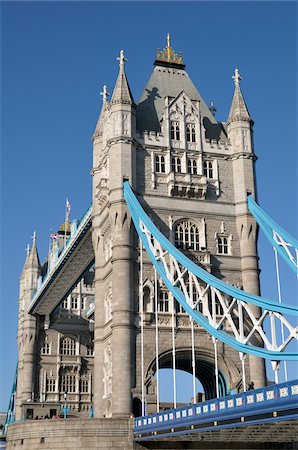 Tower Bridge, London, England Stockbilder - Premium RF Lizenzfrei, Bildnummer: 600-03836134
