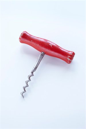 Red Corkscrew Foto de stock - Sin royalties Premium, Código: 600-03836298