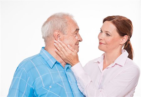 ponytail man - Portrait of Man and Woman Stock Photo - Premium Royalty-Free, Code: 600-03893395