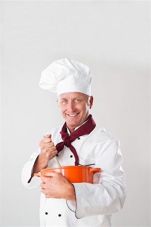 Portrait of Chef Foto de stock - Sin royalties Premium, Código: 600-03907105