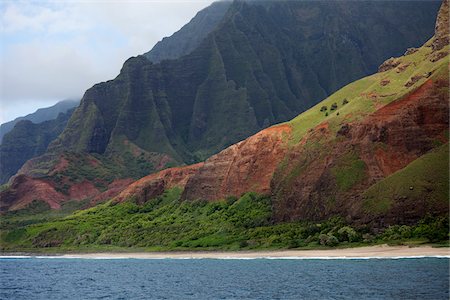 Na Pali Coast, Kauai, Hawaii, USA Photographie de stock - Premium Libres de Droits, Code: 600-03907714