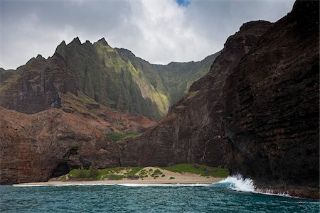 Na Pali Coast, Kauai, Hawaii, USA Photographie de stock - Premium Libres de Droits, Code: 600-03907713