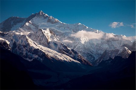 scenic india - Thangsing, Himalayan Kanchenjungs Region, Sikkim, India Stock Photo - Premium Royalty-Free, Code: 614-05792472