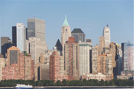 simsearch:614-06974155,k - Gratte-ciel de Manhattan, New York City, États-Unis Photographie de stock - Premium Libres de Droits, Code: 614-05818841