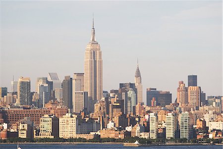 empire state daytime - Manhattan skyline, New York City, USA Stock Photo - Premium Royalty-Free, Code: 614-05818842