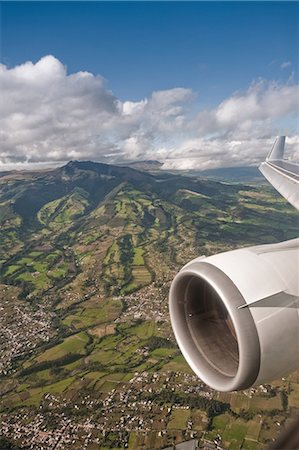 Avion sur Quito, Équateur Photographie de stock - Premium Libres de Droits, Code: 614-05819091