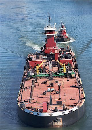 Oil tanker boat, New York City, USA Foto de stock - Sin royalties Premium, Código: 614-05819115