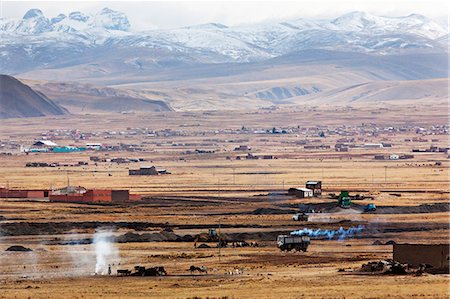 extreme terrain - Landscape, tiwanaku, bolivia, south america Stock Photo - Premium Royalty-Free, Code: 614-06002491