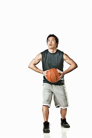 Basket-ball de tenue joueur Photographie de stock - Premium Libres de Droits, Code: 614-06043555