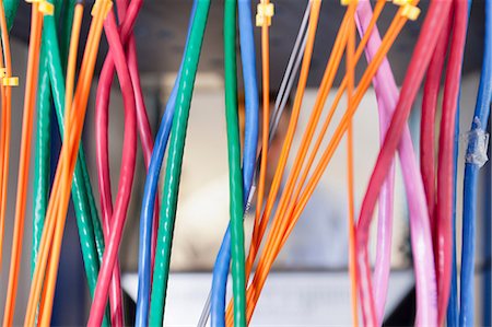 Cables in server room Stock Photo - Premium Royalty-Free, Code: 614-06043927