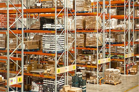 Distribution warehouse Stock Photo - Premium Royalty-Free, Code: 614-06169123