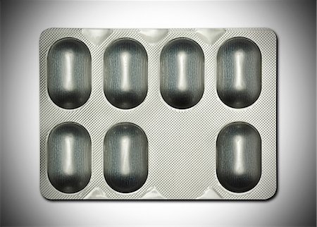 pill - Tablet blister pack Stock Photo - Premium Royalty-Free, Code: 614-06312090