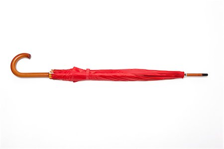 Red umbrella Foto de stock - Sin royalties Premium, Código: 614-06336013