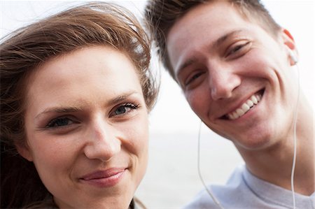 Portrait of a young couple Stock Photo - Premium Royalty-Free, Code: 614-06402766