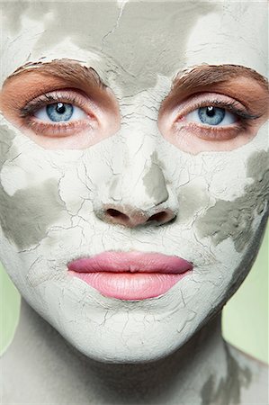 Woman with face mask Foto de stock - Sin royalties Premium, Código: 614-06442358