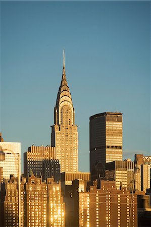 Chrysler Building, Manhattan, New York City Stock Photo - Premium Royalty-Free, Code: 614-06442805