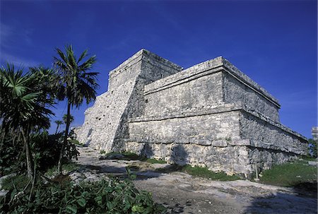 Ruins at Tulum Stock Photo - Premium Royalty-Free, Code: 614-06623337