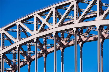 steel and architecture - Detail of urban bridge infrastructure Stock Photo - Premium Royalty-Free, Code: 614-06718783