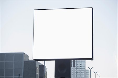 simsearch:614-06718457,k - Blank billboard in city center Stock Photo - Premium Royalty-Free, Code: 614-06719014