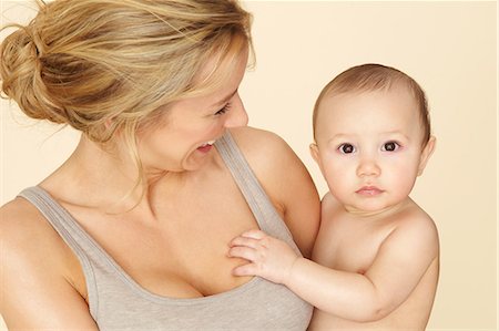 Mother with baby son Stock Photo - Premium Royalty-Free, Code: 614-06897850