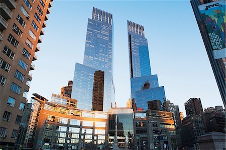 Time Warner Center, New York City, USA Photographie de stock - Premium Libres de Droits, Code: 614-06974186