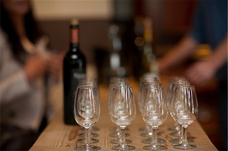 restaurant service - Preparing for wine tasting Stock Photo - Premium Royalty-Free, Code: 614-06973693