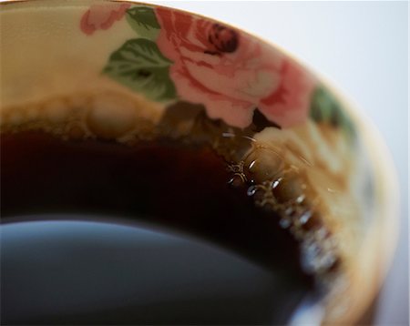 Cup of fresh coffee, close up Photographie de stock - Premium Libres de Droits, Code: 614-07032061