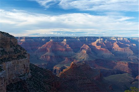 View of Grand Canyon from south rim, Nevada, USA Foto de stock - Sin royalties Premium, Código: 614-07234805