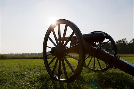 simsearch:622-06190831,k - Cannon, Wilderness Battlefield, Fredericksburg and Spotsylvania National Military Park, Virginia, USA Stock Photo - Premium Royalty-Free, Code: 614-07486923