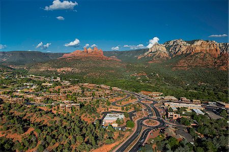 road city united states - Sedona, Arizona, USA Stock Photo - Premium Royalty-Free, Code: 614-07486935