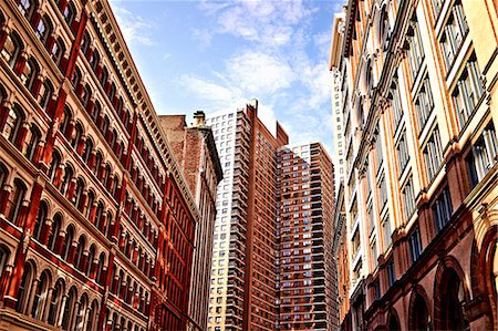 High rise buildings, New York, USA Photographie de stock - Premium Libres de Droits, Code: 614-07911732