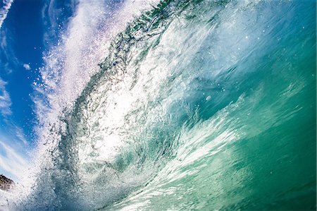 Barreling wave, California, USA Photographie de stock - Premium Libres de Droits, Code: 614-08030779