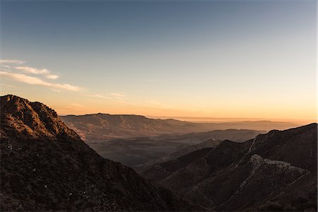 simsearch:614-09078843,k - Sunset over Pacific Crest Trail, Pine Valley, California, USA Foto de stock - Sin royalties Premium, Código: 614-08066019