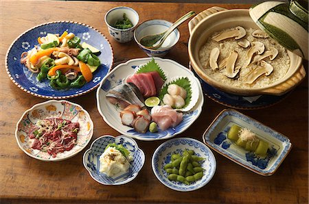 simsearch:700-03451646,k - Selection of Asian food, high angle view Photographie de stock - Premium Libres de Droits, Code: 614-08119962