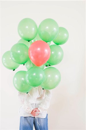 simsearch:614-08866586,k - Girl playing with balloons Stock Photo - Premium Royalty-Free, Code: 614-08865712