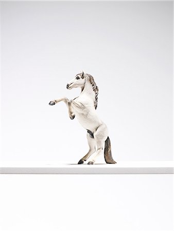Close up of horse figurine Stock Photo - Premium Royalty-Free, Code: 614-08868978