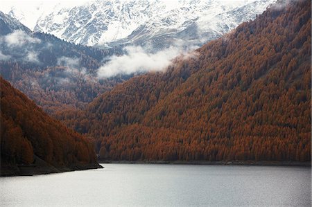 simsearch:693-06667815,k - Mountains and lake, Val Senales, South Tyrol, Italy Foto de stock - Sin royalties Premium, Código: 614-08877196