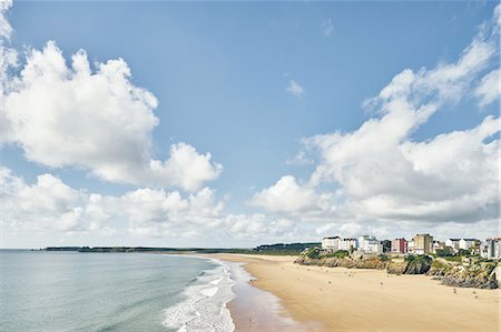 pembrokeshire coast - Tenby, Pembrokeshire, Wales Photographie de stock - Premium Libres de Droits, Code: 614-08878889