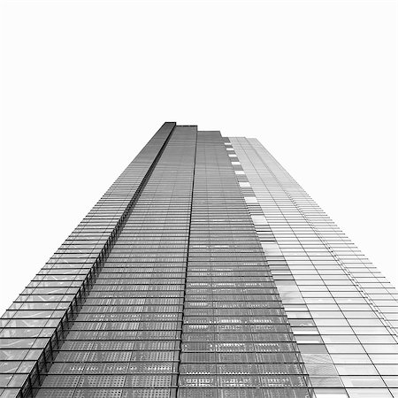 Low angle view of skyscraper Stock Photo - Premium Royalty-Free, Code: 614-08870099