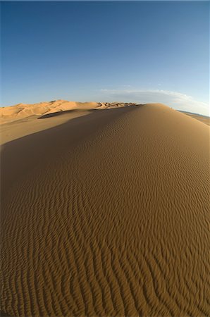 erg awbari - Erg Awbari, Sahara desert, Fezzan, Libya Photographie de stock - Premium Libres de Droits, Code: 614-08990417