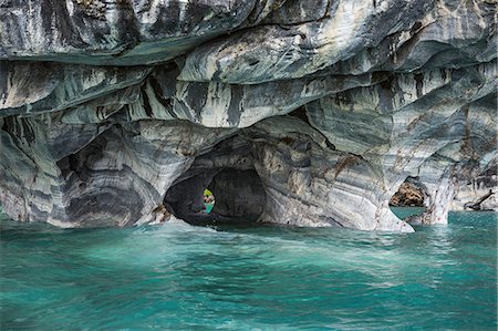 simsearch:649-08969676,k - Marble caves, Puerto Tranquilo, Aysen Region, Chile, South America Photographie de stock - Premium Libres de Droits, Code: 614-09017658