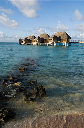Pearl Beach Resort, Tikehau, Tuamotu Archipelago, French Polynesia Stock Photo - Premium Royalty-Free, Code: 614-09017875