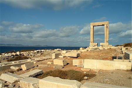 Naxos, Cyclades, Greece Foto de stock - Sin royalties Premium, Código: 614-09038866