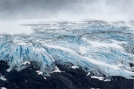 sobrecogimiento - Glacier, Prince William Sound, Whittier, Alaska, United States, North America Foto de stock - Sin royalties Premium, Código: 614-09078866