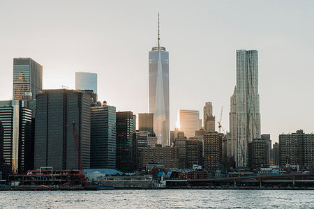 One World Trade Center, New York, USA Foto de stock - Sin royalties Premium, Código: 614-09211482