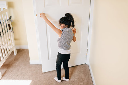 OpenDream - Little girl in leggings back view