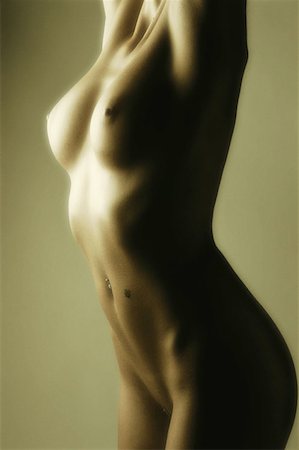 Female nude Foto de stock - Sin royalties Premium, Código: 614-00386064
