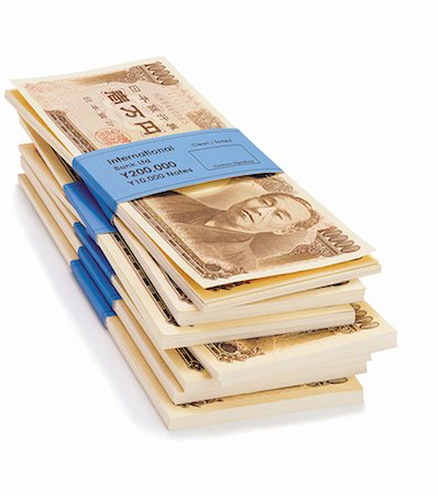 simsearch:614-00397682,k - Yen banknotes Stock Photo - Premium Royalty-Free, Code: 614-00397126