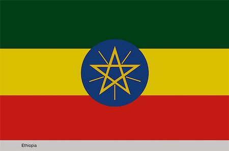 ethiopia flag - Ethiopia Stock Photo - Premium Royalty-Free, Code: 614-00595118